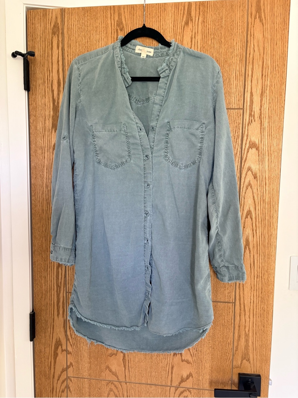 cloth & stone Button-Down Shirt Dress